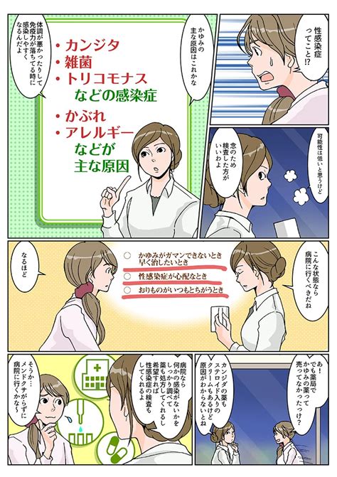 陰部がかゆい（女性）：医師が考える原因と対処法｜症状辞